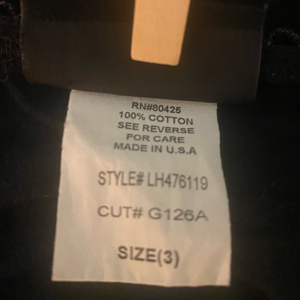 Torrid Pink on Black Floral Print 3/4 Sleeve Top, size 3X - Picture 4 of 4